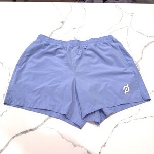 Peloton Lined Running Shorts (Sky Blue)